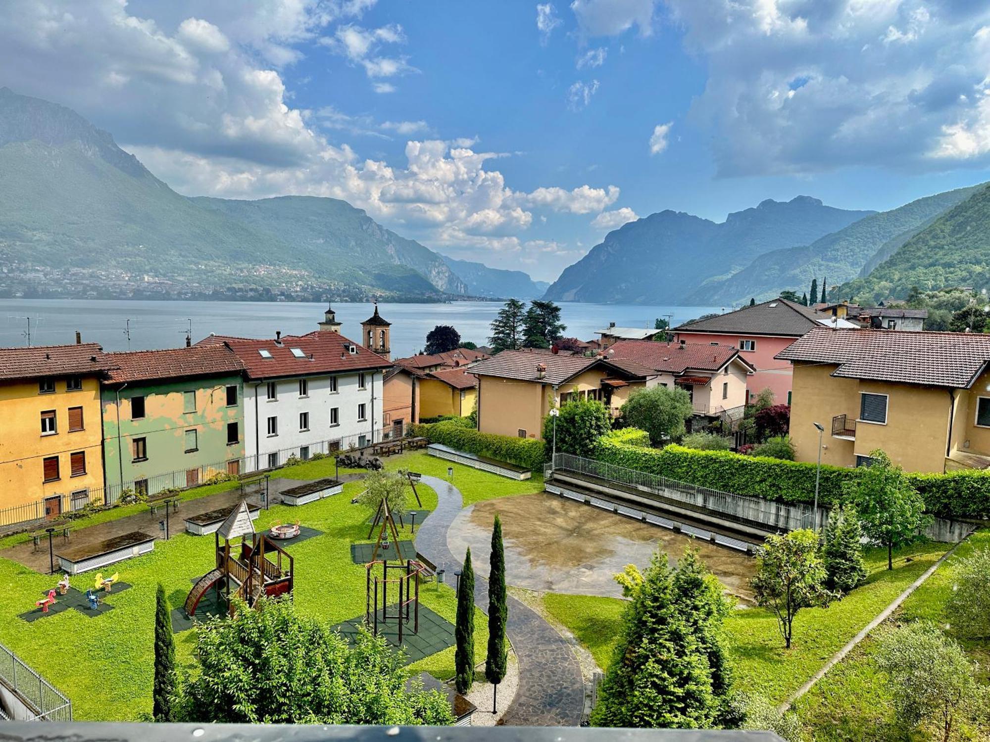 Lake View Apartment - Parking Included Oliveto Lario Kültér fotó